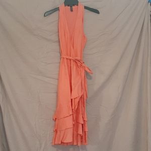 Ralph Lauren 100% Linen Wrap Dress